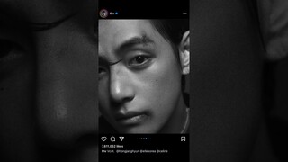 BTS V Top Model Photos from CELINE Photoshoot for ELLE Korea