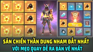 Mẹo Quay Vòng Quay Chế Tác Mới Săn "Chiến Thần Dung Nham" 7 Đá 3 Bản Vẽ  | Free Fire