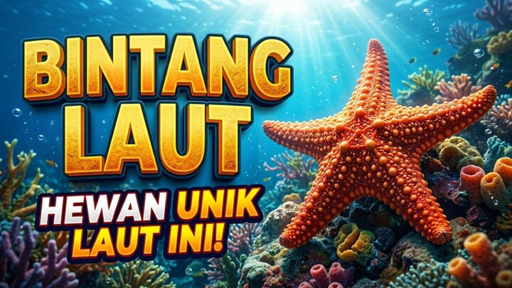 Bintang Laut - Kenali Hewan Unik Laut Ini !