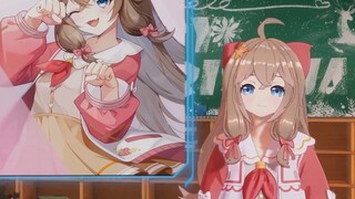 Pink little devil dictates Nailin's outfit, this is bad
