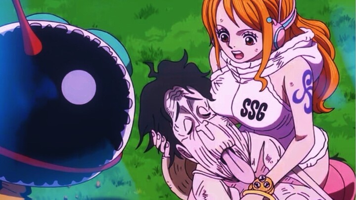 NAMI KELIHATAN CEMAS BANGET WAKTU LUFFY KECAPEAN DAN BERHASIL KABUR DARI PULAU EGGHEAD