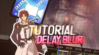 TUTORIAL DELAY BLUR |POWER DIRECTOR