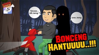 Bonceng Makhluk Ghaib #HororLucuOfficial #poconglucu