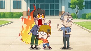 The old man who failed the senior university blocked the road to challenge him, the law of cause and