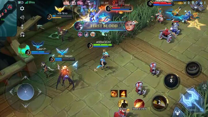 vale gameplay mobile legends brawl mode