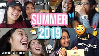 A WEEK IN MY SUMMER LIFE (MOVIE DATE, TKD GAME, SHOPPING)