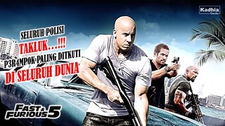 SELURUH POLISI TAKLUK...!!! | P3R4AMP0K Paling Di Taktui SELURUH DUNIA. | Fast Five (2011)