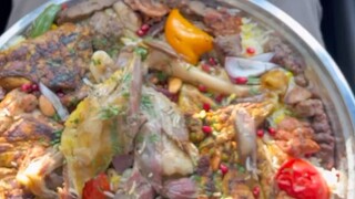 第一视角吃播：乌兹别克斯坦的阿拉伯手抓饭