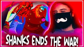 SHANKS ENDS THE WAR! - One Piece Episode 488 REACTION (Marineford Reaction + Review) Anime Reaction