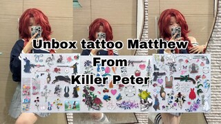 Unbox tatto Matthew from killer Peter