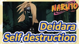 Deidara Self destruction