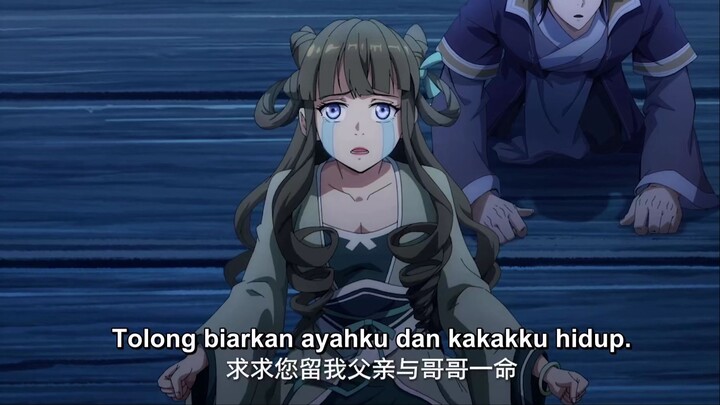 Eps_11 ke isekai bokek malah disangka kultivator over power (Wan Ren Zhi Shang)