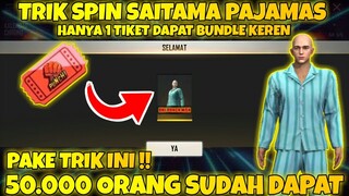 TRIK SPIN DIAMOND ROYALE SAITAMA PAJAMAS - GARENA FREE FIRE !!