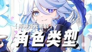 ——原神各元素角色类型【水系and火系】