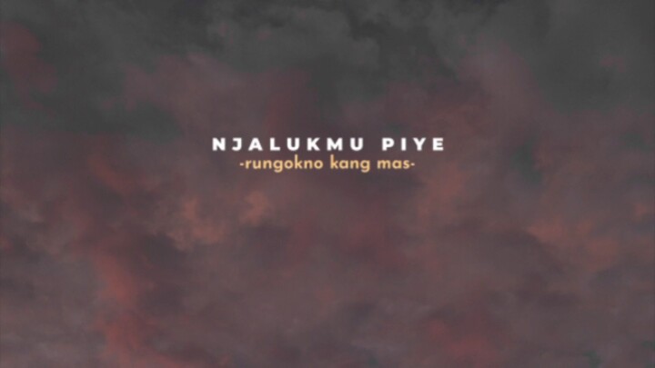 kurang opo? kurang kabeh😔(X﹏X)↷