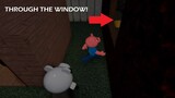 THROUGH THE WINDOW FROM THE OUTSIDE! (Distorted Memory glitches Pt. 2) [Roblox Piggy]