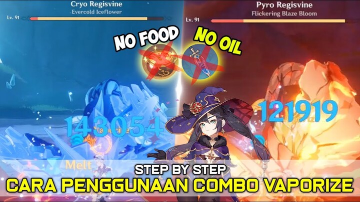 Cara Main Combo Mona dan Bennett Vaporize Guide - Genshin Impact Indonesia