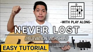 Never Lost - Elevation Worship(Guitar Tutorial) | Fellow Sheep Ricky