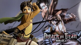 UNBOXING ASMR | Eren Yeager | Attack On Titan - 1/8 Scale Renewal Package Version - Kotobukiya