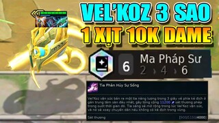 VEL'KOZ 3 SAO + 6 MA PHÁP SƯ - 1 XỊT BAY MÀU 9 EM LÀ CÓ THẬT - TƯỚNG DAME KHỦNG NHẤT MÙA 5
