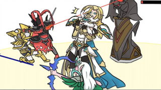 การ์ตูน ROV Comic ตอน แย่แล้วตีป้อม