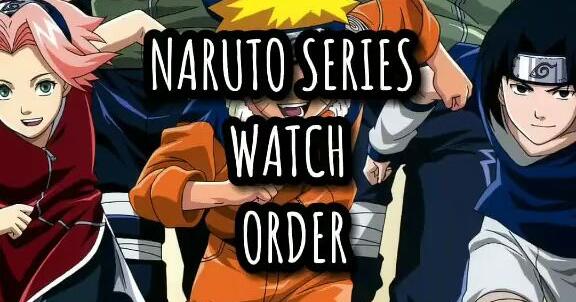 Naruto watch order
