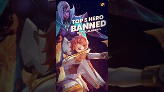 5 HERO PALING SERING DI BAN DI MYTICAL GLORY#mlbb #mobilelegend #mobilelegends #mlbbindonesia