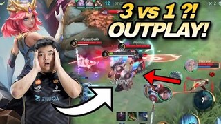 EDITH GW DIKEPUNG 3 ORANG + SEKARAT ?! GW OUTPLAY MEREKA !! 1001 IQ PLAY BY R7 !!