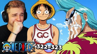 THE NEW STRAW HAT!! | One Piece Episode 322-323 Reaction