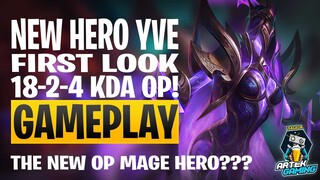 NEW HERO YVE! THE NEW OP MAGE HERO IN MOBILE LEGENDS!