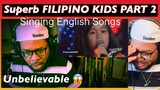 Filipino Kids Nailing English Songs! - PART 2  GK Int'l Reaction