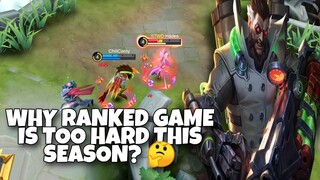 WHY RANKED GAME IN THIS SEASON  IS SO HARD? 🤔