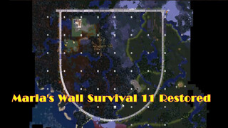 สร้างกำแพงมาเรีย 1:1 [Minecraft Survival Server]