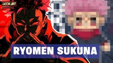 Aduhhh Abang Bukan Maksudku Begituuu!!🤘🤘😰😰🔥🔥🔥[Speed Draw] Ryomen Sukuna