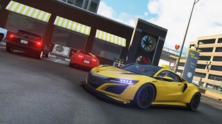 New Widebody Acura NSX in Car Parking Multiplayer Map in AC