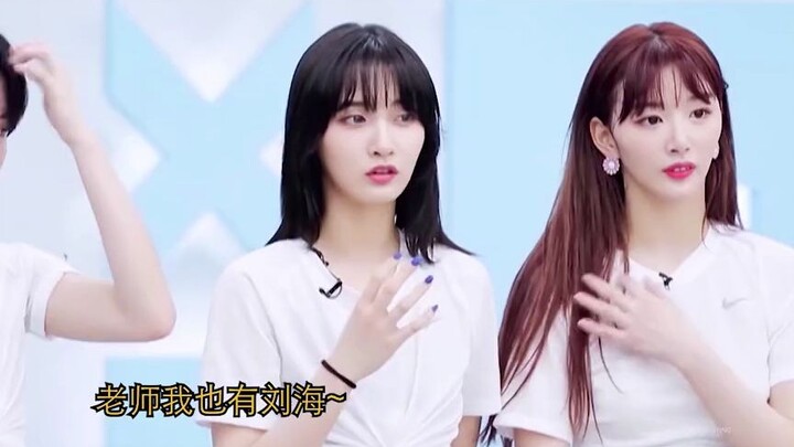 当lisa被问到刘海时，害羞的样子太可爱了吧~#lisa  #歌曲作酒