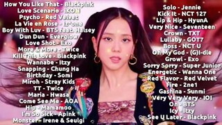 kpop playlists