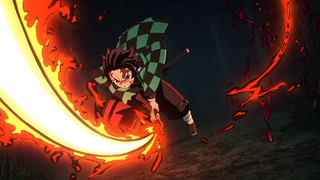 Tanjirou vs Rui final fight (EP.19) พากย์ไทย