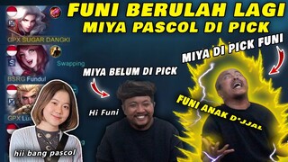 FUNI BERULAH LAGI !! MIYA PASCOL DI PICK , PASCOL AUTO KESURUPAN !!!