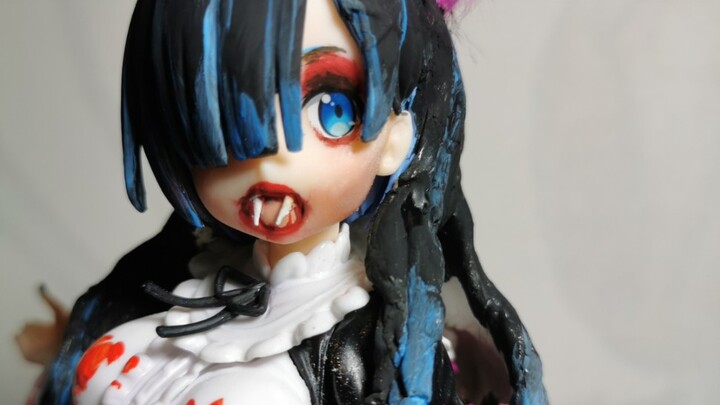 Rem Crossdress-Halloween Vampire