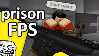 this is a roblox PRISON FPS and it’s AMAZING…