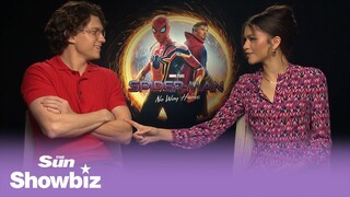 Zendaya has been learning English slang from Tom Holland