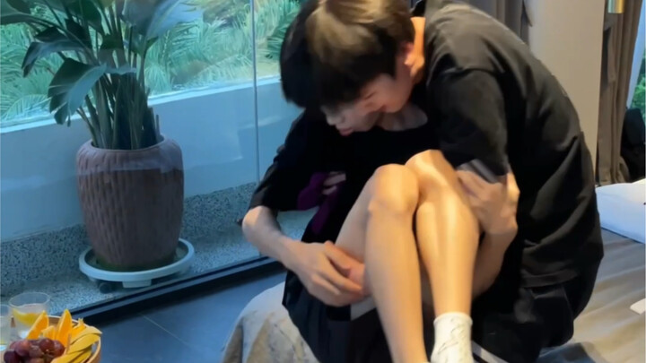 Adik kecil yang imut dan polos