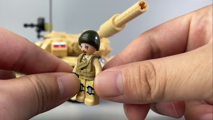 [Đánh giá nhanh trong một phút] Vua mô hình Xiaolubanji: Xe tăng chiến đấu chủ lực T-72M1 của Nga!