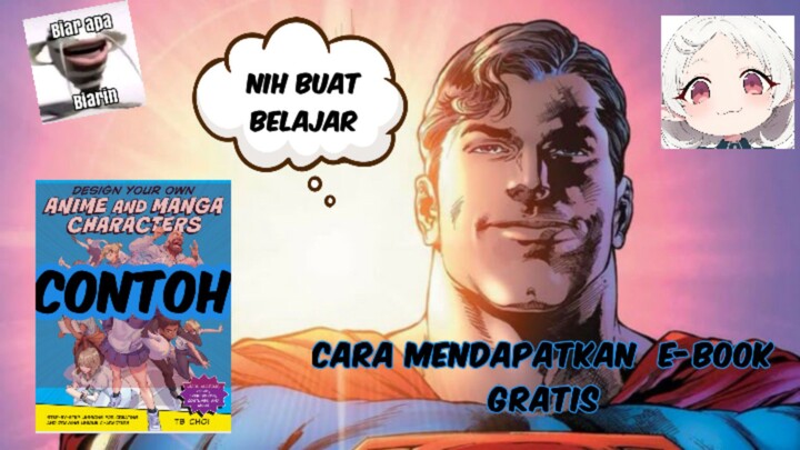 Bisa Dapat E-book Gratis? Caranya Gimana Min? 😱😱 | Cara mendapatkan E-book Untuk Menggambar