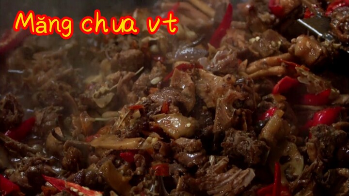 กวางตุ้ง หน่อไม้ดองต้มเป็ด