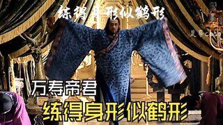 练得身形似鹤形
