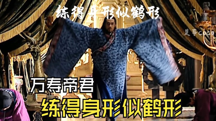 练得身形似鹤形