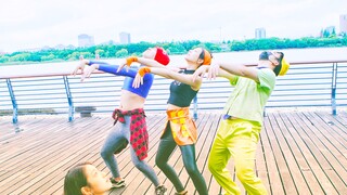 การซ้อมเต้น และนำเสนอ