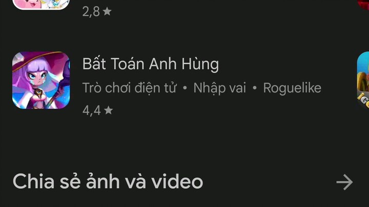 ChPlay của tôi có gì